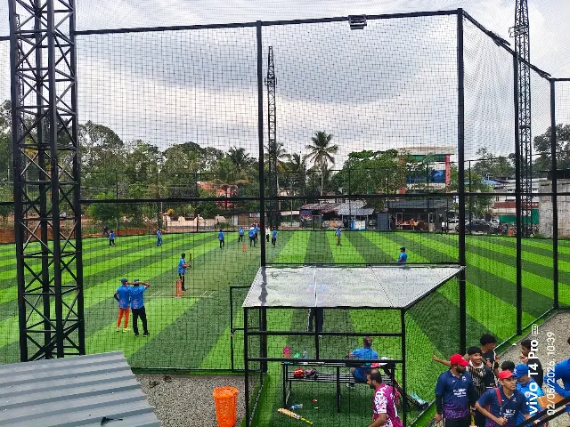 Bails Arena Oval Cricket Turf
